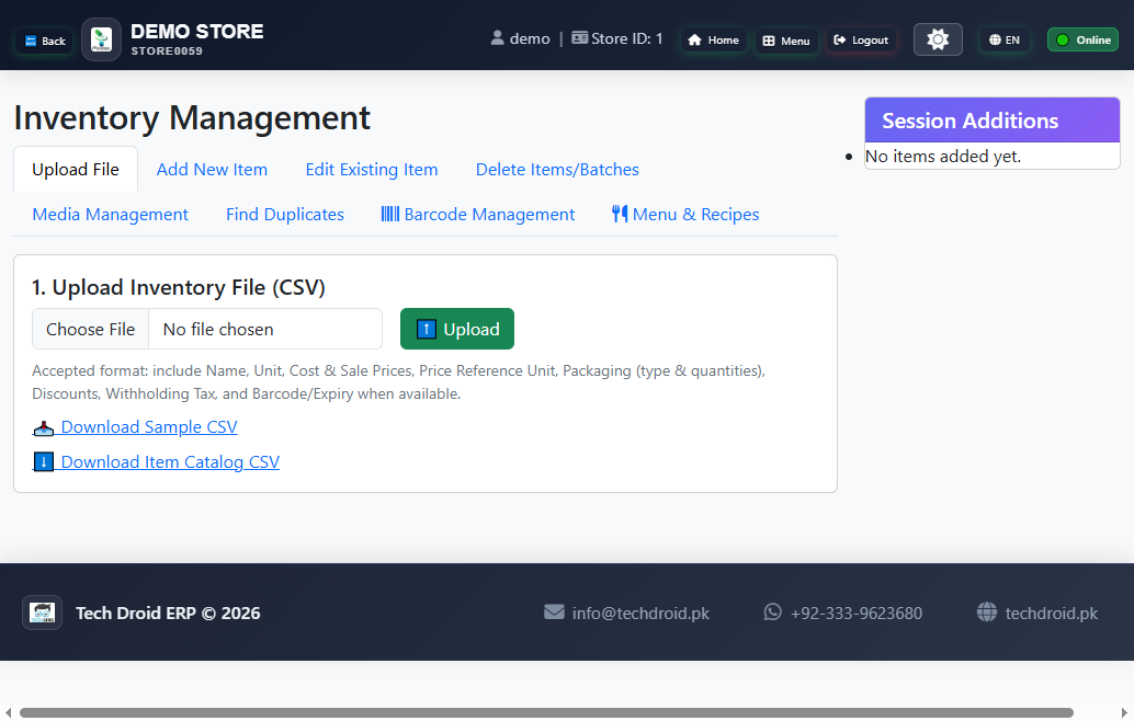 Smart Inventory Management
