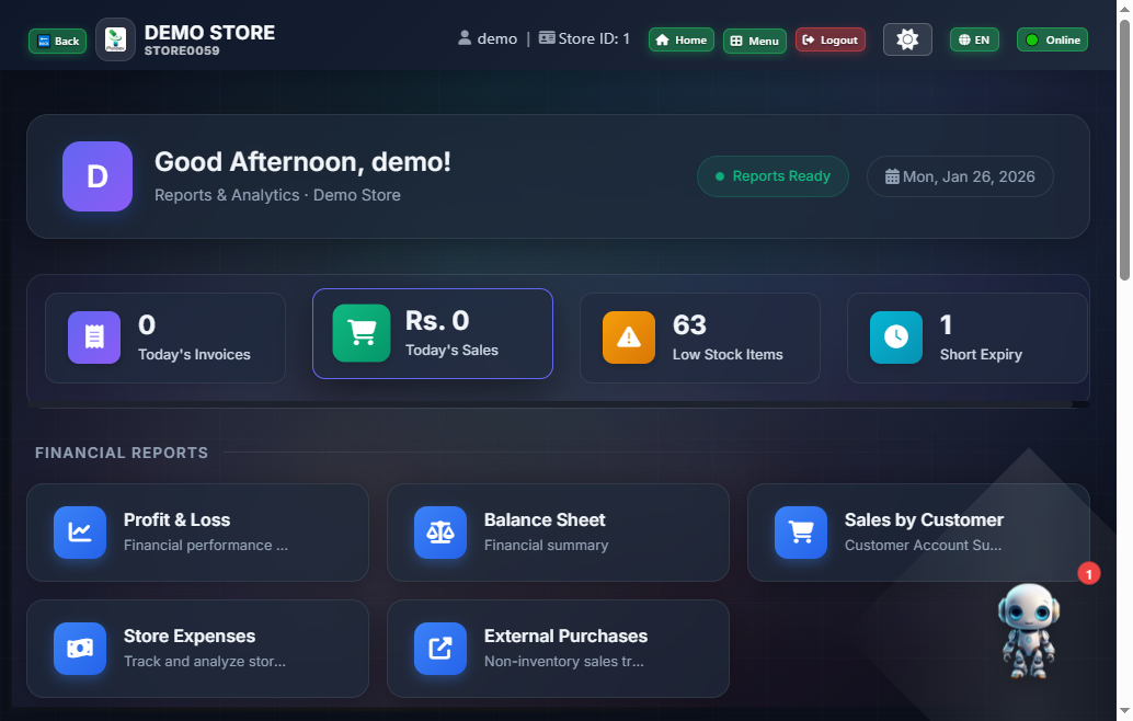 Advanced Reports & Analytics